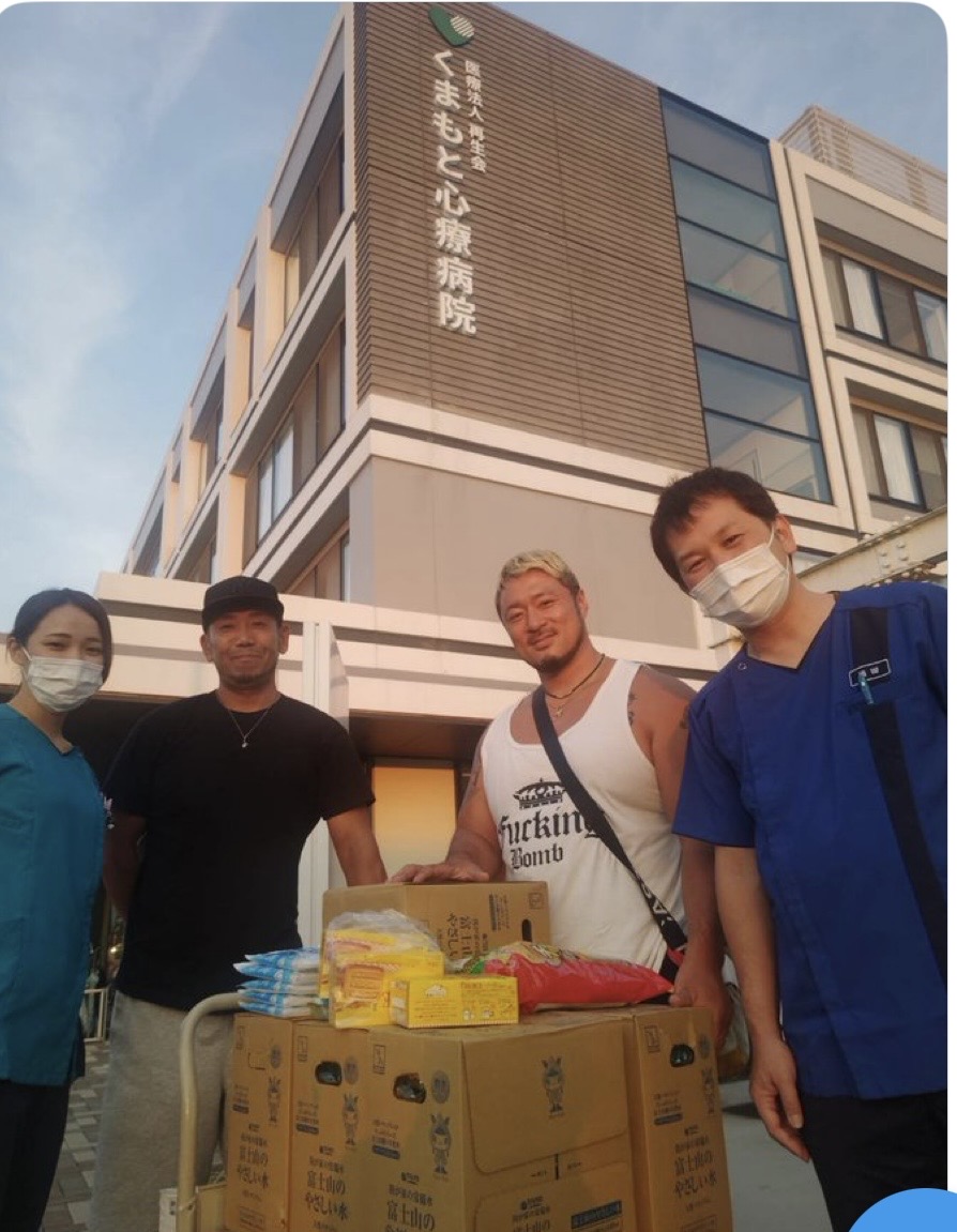 熊本地震被災地への物資支援と募金活動 熊本地震支援に協力したメンバー